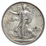 1938 Walking Liberty Half Dollar PR-65 PCGS