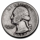 1938 Washington Quarter Good/Fine