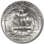 1938 Washington Quarter MS-64 NGC