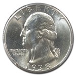 1938 Washington Quarter MS-67 PCGS