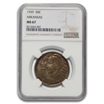 1939 Arkansas Centennial Commemorative Half Dollar MS-67 NGC