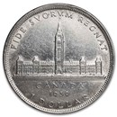 1939 Canada Silver Dollar Royal Visit XF