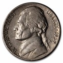 1939-D Jefferson Nickel Avg Circ