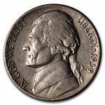 1939-D Jefferson Nickel Avg Circ