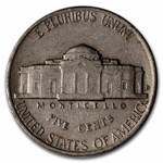 1939-D Jefferson Nickel Avg Circ