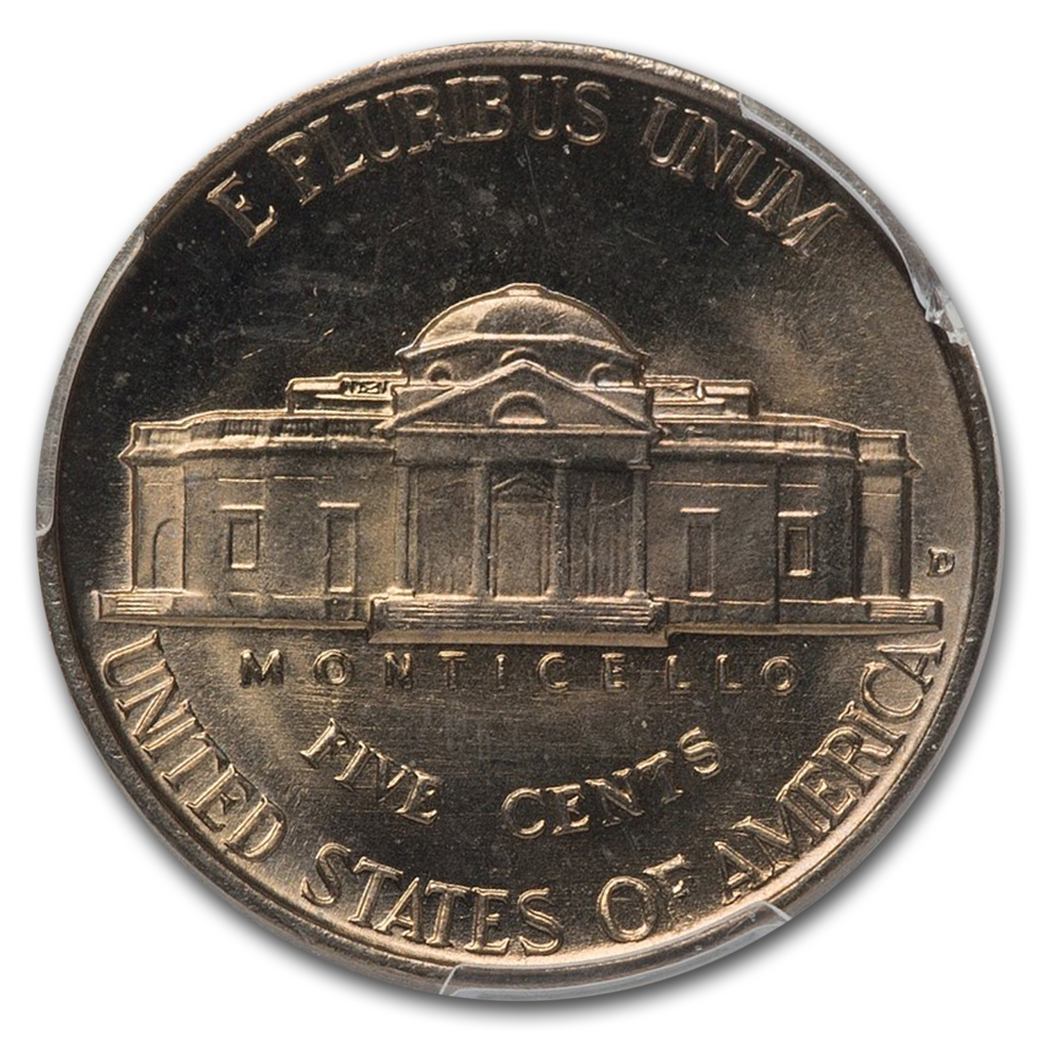 1939 D Jefferson Nickel Reverse of 1938 Value - APMEX