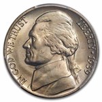 1939-D Jefferson Nickel Rev of 38 MS-66 PCGS