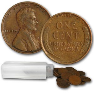 1939-D Lincoln Cent 50-Coin Roll Avg Circ 1939-D Lincoln Cent 50-Coin Roll Avg Circ