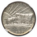 1939-D Oregon Trail Commemorative Half Dollar MS-68 NGC