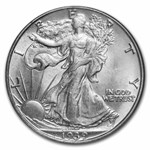 1939-D Walking Liberty Half Dollar MS-64 NGC