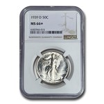 1939-D Walking Liberty Half Dollar MS-66+ NGC