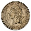 1939 Dominican Republic Silver Peso MS-62 PCGS