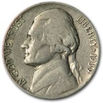 1939 Jefferson Nickel Doubled Die Reverse VG