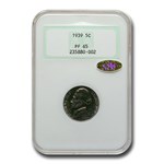 1939 Jefferson Nickel PF-65 NGC Gold CAC