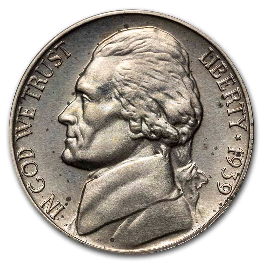 1939 Jefferson Nickel Proof