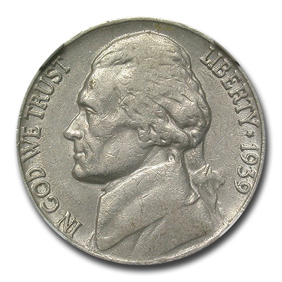 1939 Jefferson Nickel Rev of 40 XF-40 NGC (DDR Rev of 40 FS-801) 1939 Jefferson Nickel Rev of 40 XF-40 NGC (DDR Rev of 40 FS-801)