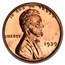 1939 Lincoln Cent PR-65 PCGS (Red)