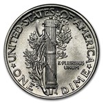 1939 Mercury Dime BU