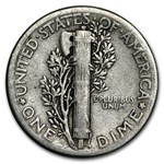 1939 Mercury Dime Good/VF
