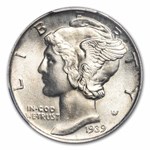 1939 Mercury Dime MS-67 PCGS