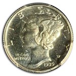 1939 Mercury Dime PR-65 PCGS