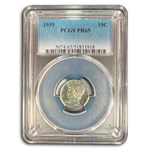 1939 Mercury Dime PR-65 PCGS