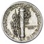 1939 Mercury Dime XF