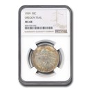 1939 Oregon Trail Commemorative Half Dollar MS-68 NGC