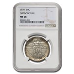 1939 Oregon Trail Commemorative Half Dollar MS-68 NGC