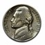1939-S Jefferson Nickel 40-Coin Roll Avg Circ