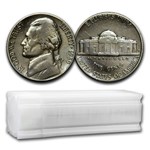 1939-S Jefferson Nickel 40-Coin Roll Avg Circ