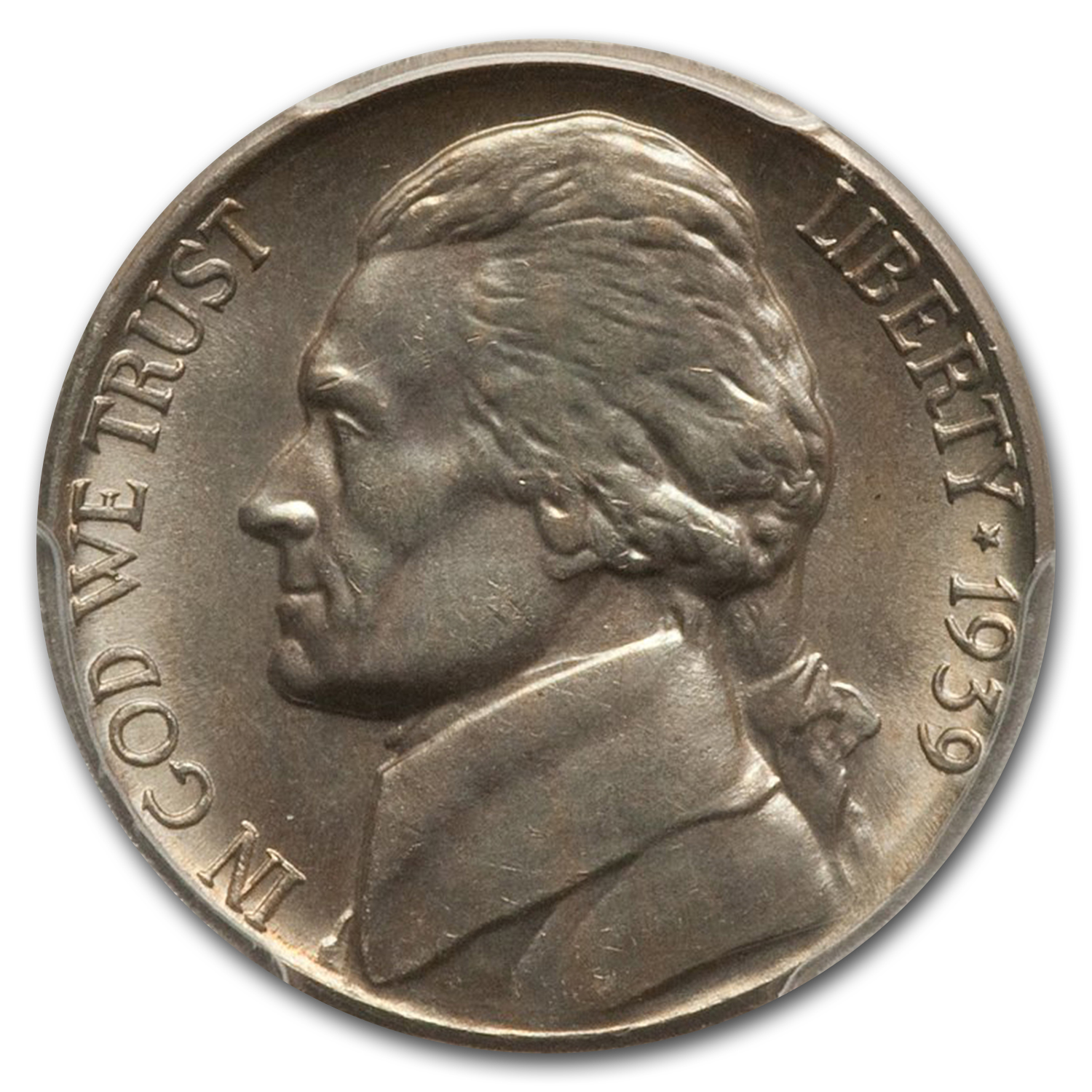 1939 S Jefferson Nickel Reverse of 1940 Value - APMEX