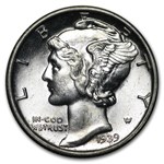 1939-S Mercury Dime BU