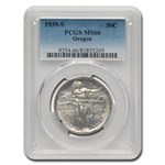 1939-S Oregon Commemorative Half Dollar MS-66 PCGS