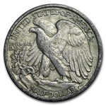 1939-S Walking Liberty Half Dollar AU