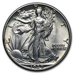 1939-S Walking Liberty Half Dollar BU