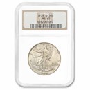 1939-S Walking Liberty Half Dollar MS-65 NGC