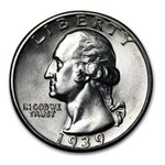 1939-S Washington Quarter BU