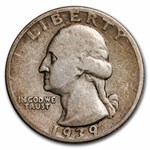 1939-S Washington Quarter Good/Fine