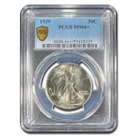 1939 Walking Liberty Half Dollar MS-66+ PCGS
