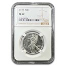 1939 Walking Liberty Half Dollar PF-67 NGC