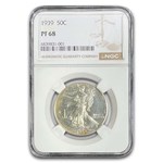 1939 Walking Liberty Half Dollar PF-68 NGC