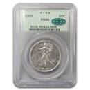1939 Walking Liberty Half Dollar PR-66 PCGS CAC