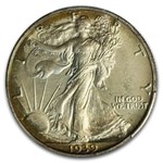1939 Walking Liberty Half Dollar PR-67+ PCGS CAC