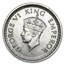 1940-1945 India Silver 1/2 Rupee George VI BU (Random Dates)