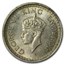 1940-1945 India Silver 1/4 Rupee George VI Avg Circ
