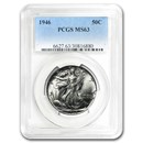 1940-1947 Walking Liberty Half-Dollar MS-63 PCGS (Random)