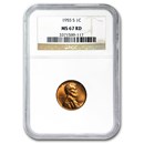 1940-1958 Lincoln Cent MS-67 NGC (Red, Dates of our Choice)