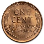 1940-1958 Wheat Cent 50-Coin Rolls BU (Red)