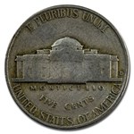 1940-D Jefferson Nickel Avg Circ